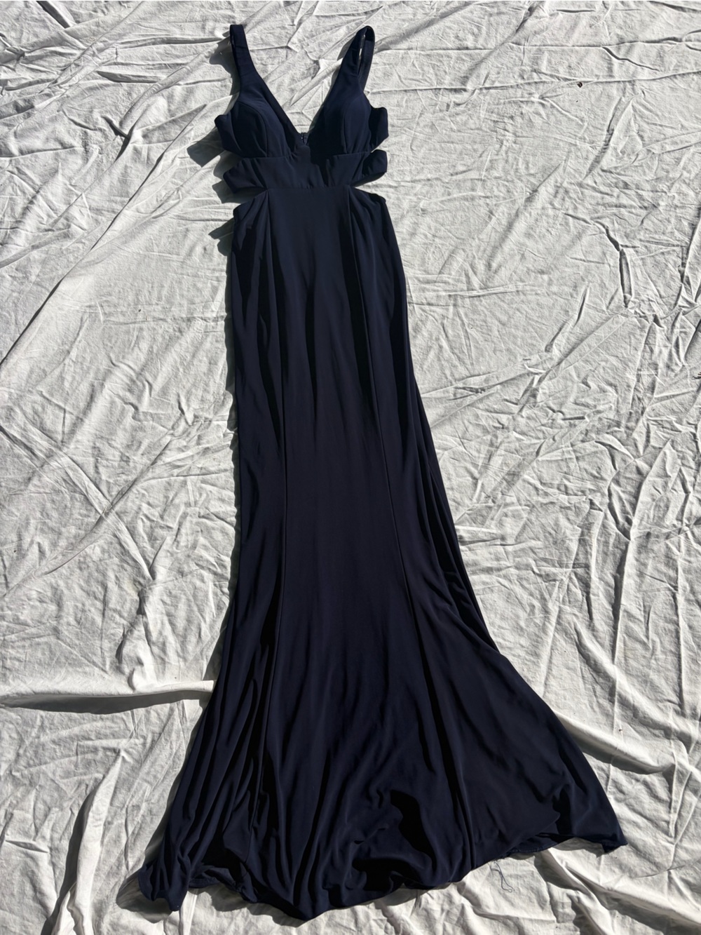 Navy Prom/Wedding Guest Dress